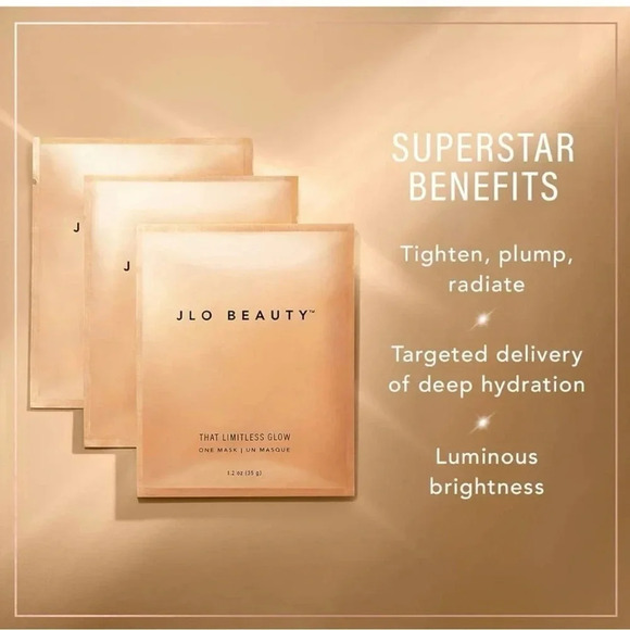 JLO BEAUTY That Limitless Glow Face Mask 2 Pack Bundle - Picture 4 of 6